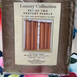 NWT Luxury Collection Drapery Panels
